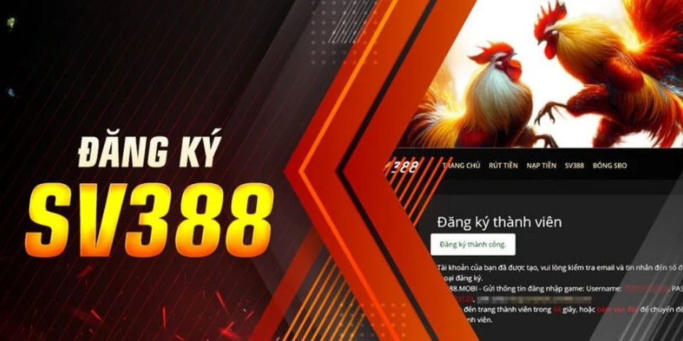 Quy trình đăng ký SV388 siêu dễ cho người dùng