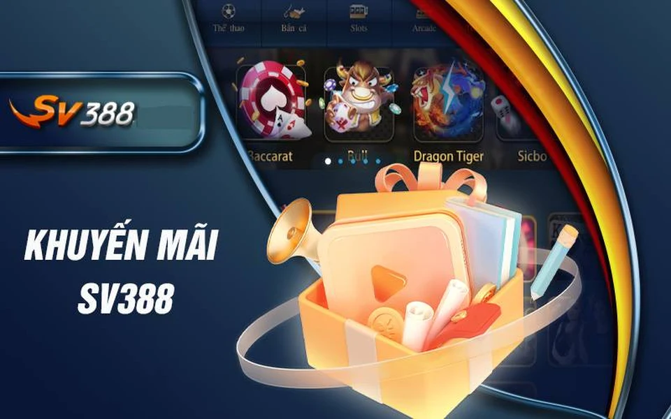 Banner khuyến mãi nạp tiền đầu tuần từ SV388