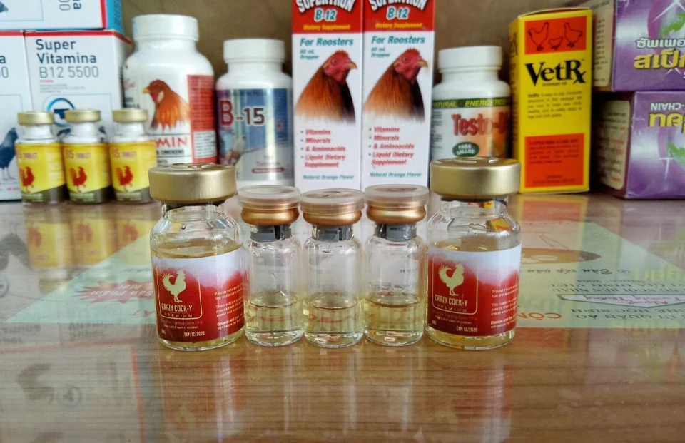 Top 4 dạng thuốc gà đá thông dụng nhất